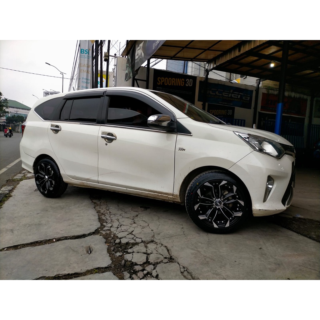 VELG HSR R16 HSR LABANG  [GANTENG CALYA ,AGYA BRIO DLL