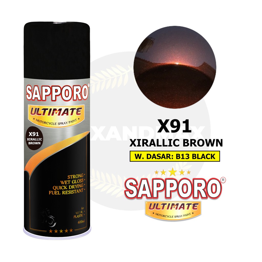 SAPPORO ULTIMATE Xirallic Brown X91 400 ml