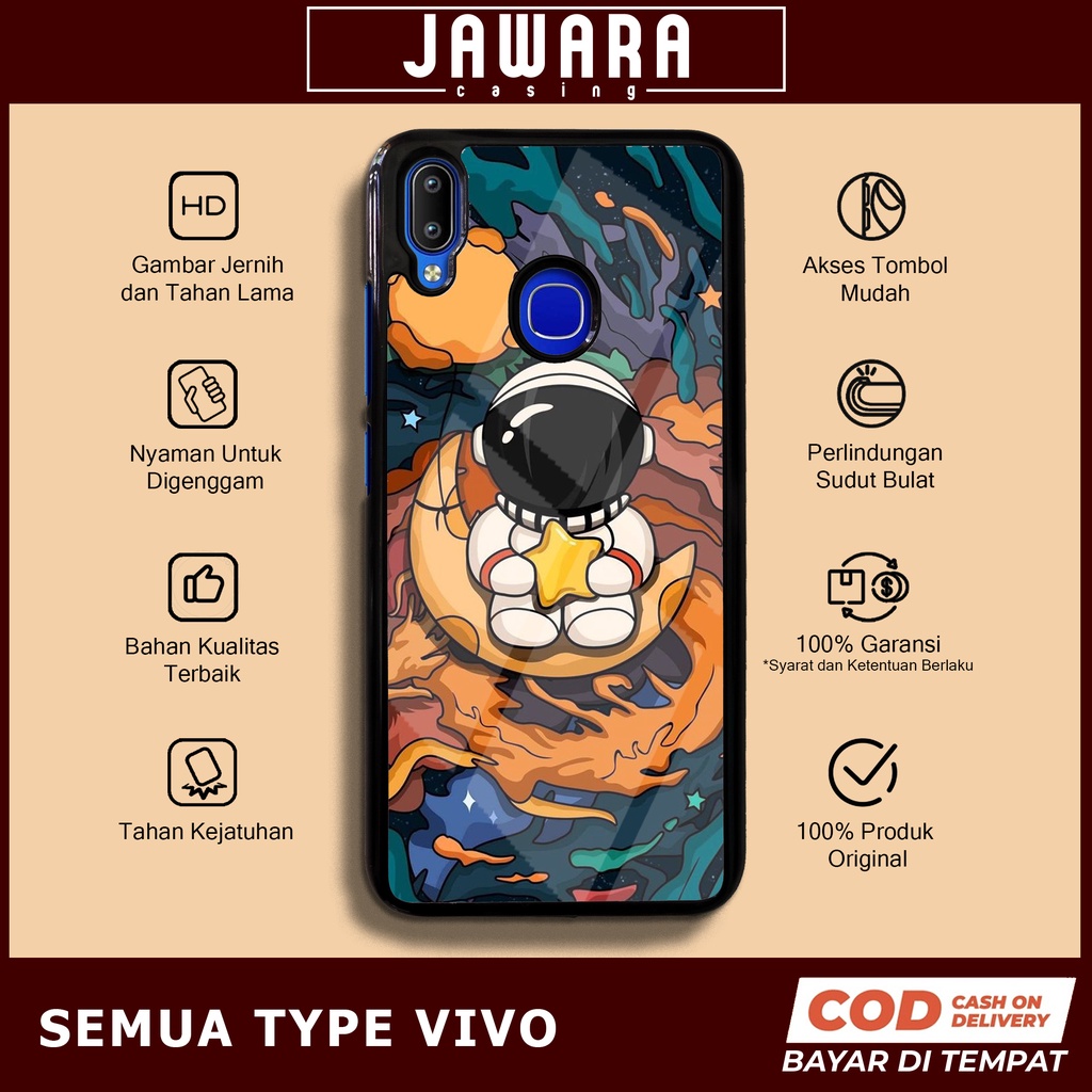 Case Vivo Y93 Y91 Y95 Case Hp Vivo Y93 Y91 Y95 Premium Glossy Case [AST2] Jawara Casing Vivo Y93 Y91