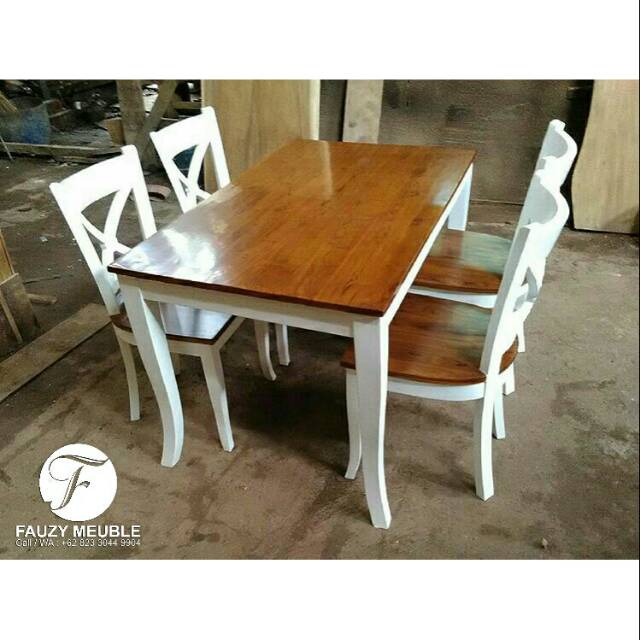 Set Meja Makan Minimalis, Meja Makan Minimalis Mebel Jepara
