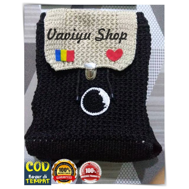 TAS RANSEL RAJUT BESAR-VV15