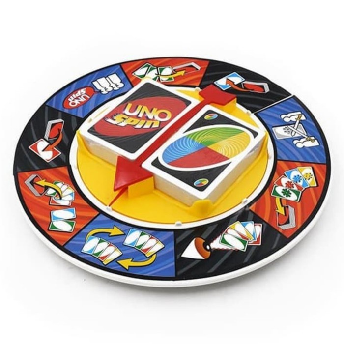 UNO SPIN FAMILY BOARD GAME MAINAN KARTU UNO