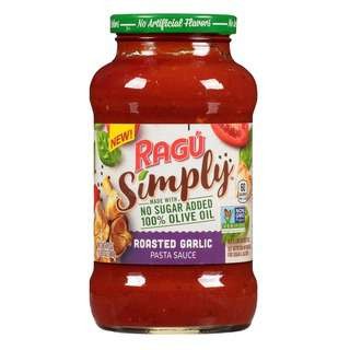 

Ragu Simply Roasted Garlic Pasta Sauce 680G