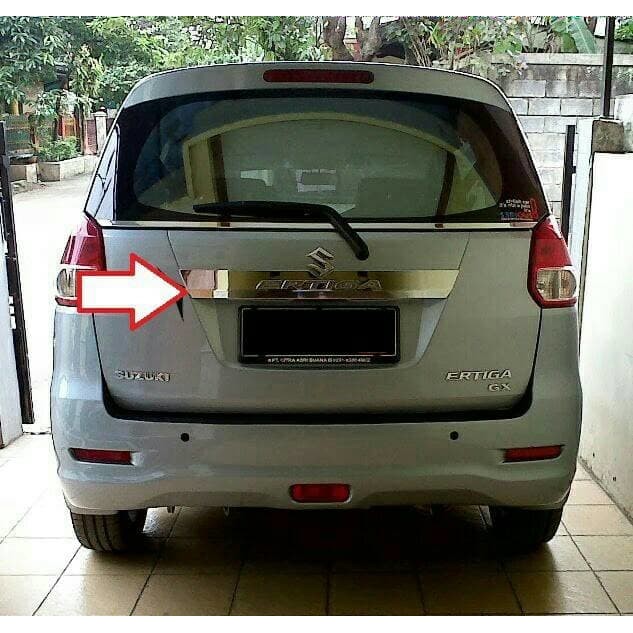 Trunklid Belakang Ertiga Emboss Chrome Berkualitas