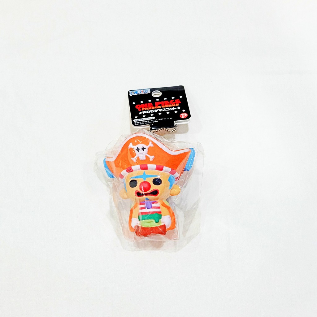 RARE ONE PIECE BUGGY THE CLOWN CHARACTER SQUISHY