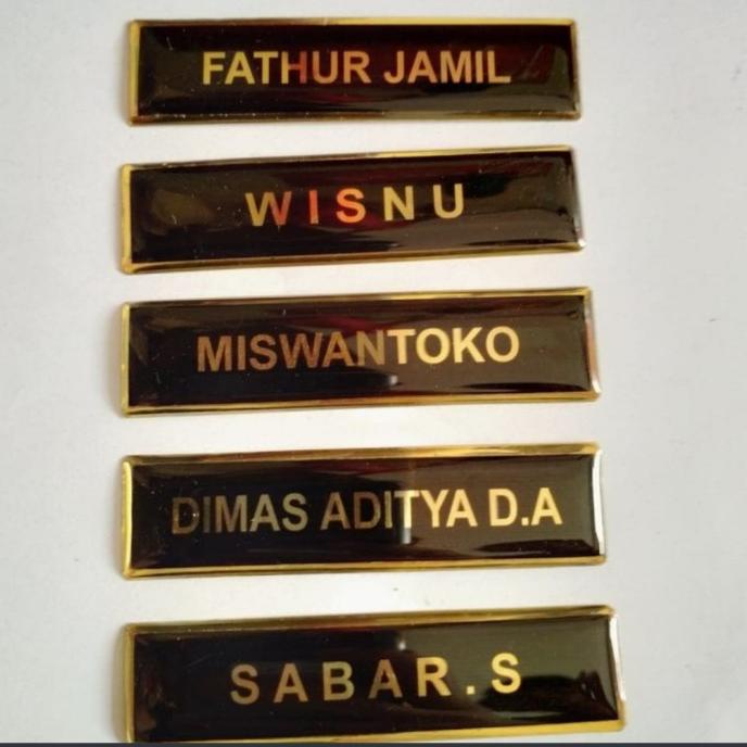 

Office & Stationery | Document Organizer | Name Tag Tembaga Magnet | Best Seller