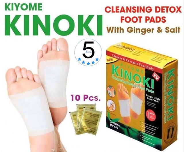 Koyo Detox Kaki Kinoki Gold Detox Food Ginger Salt Kiyome Racun Jahe Murah Original Perbiji