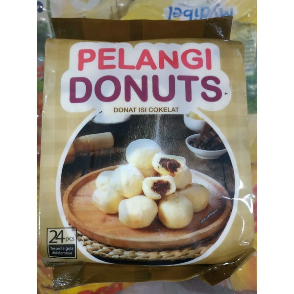 

PELANGI Donat Kentang Coklat Isi24 (Tahan suhu ruangan 3hari)