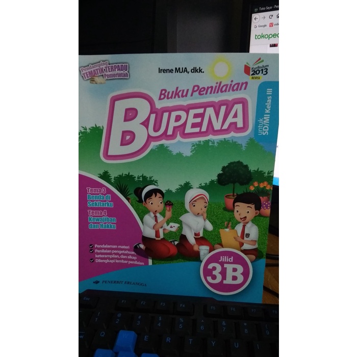 

❤BISA COD❤ BUPENA ( BUKU PENILAIAN ) JILID 3B UNTUK SD/MI KELAS III ( K13N )