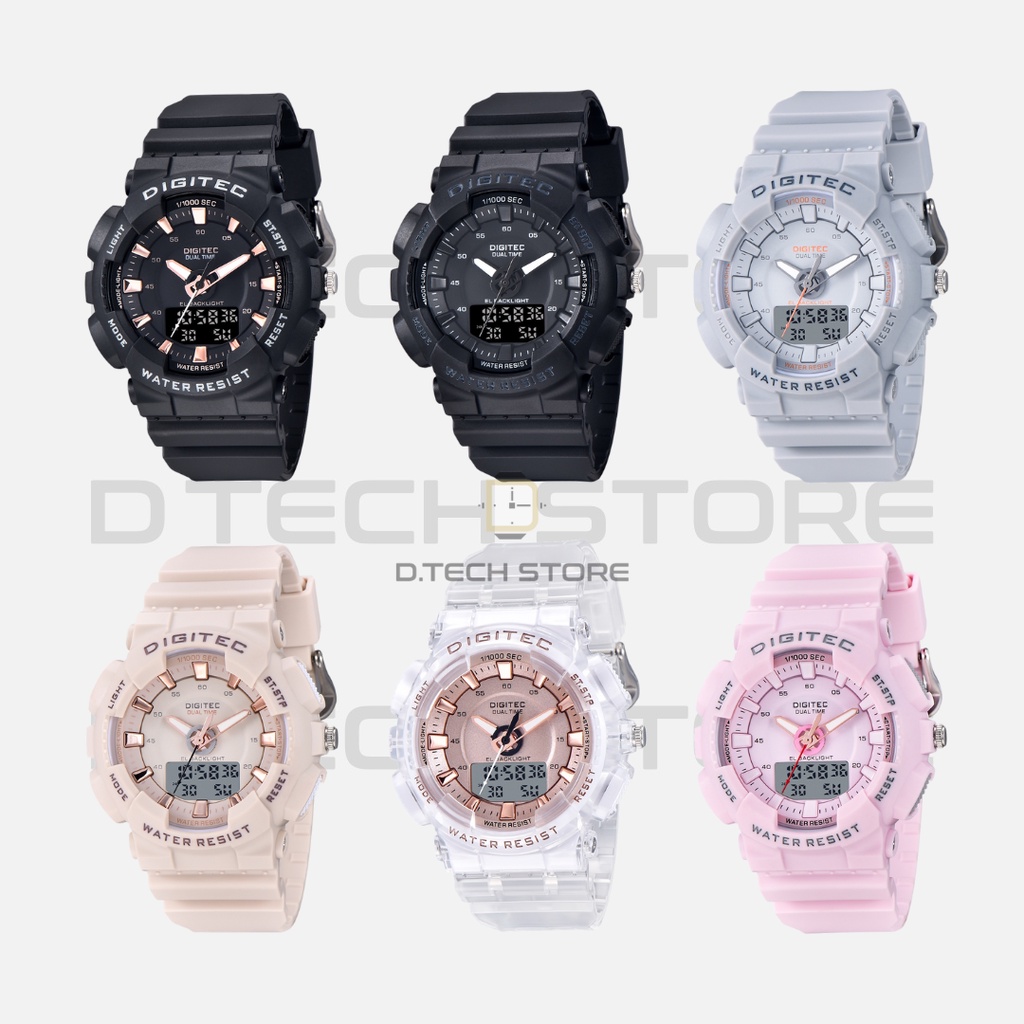 JAM TANGAN WANITA DIGITEC ORIGINAL DA-3035/JAM TANGAN DIGITEC DA-3035 ORIGINAL 100%