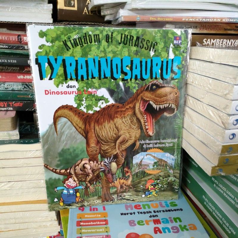 buku TyTrannosaurus kingdom of Jurassic