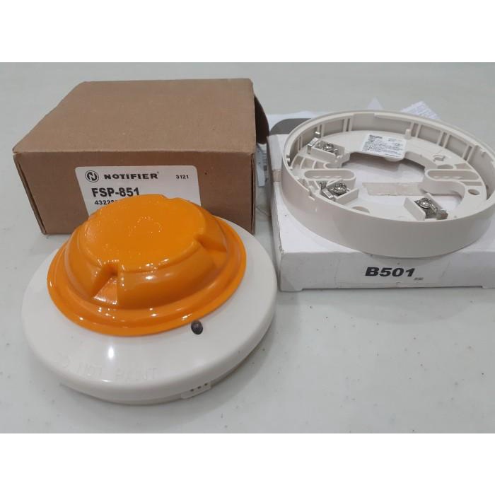 Detector | Notifier Fsp-851 Addressable Smoke Detector C/W Base