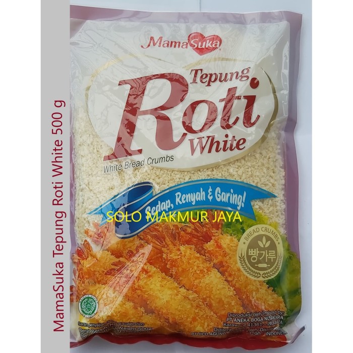 

[MAREM] MAMASUKA TEPUNG ROTI WHITE 500 G