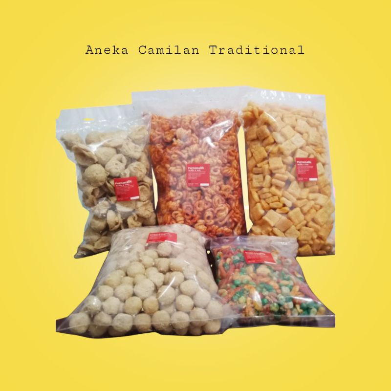 

Camilan kekinian tahu walik tahu bulat tahu crispy kacang campur mix seblak udel