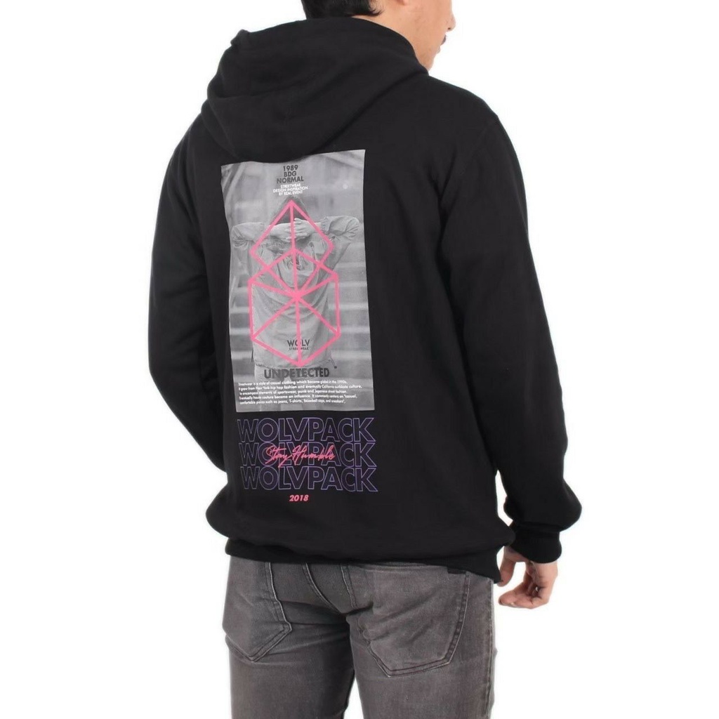 SWEATER HOODIE PREMIUM ORIGINAL WOLV