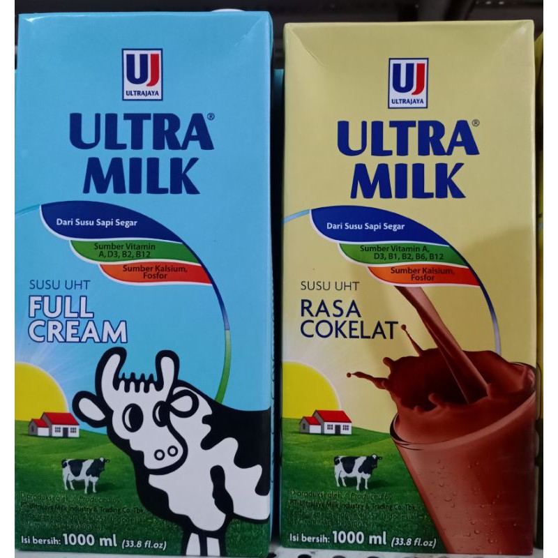 

RITEL susu ultra milk 1000ml