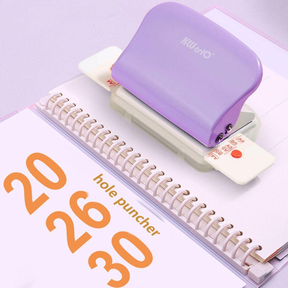 Pineapple Loose Leaf Hole Puncher DIY Perlengkapan Kantor Sekolah Punch Tools