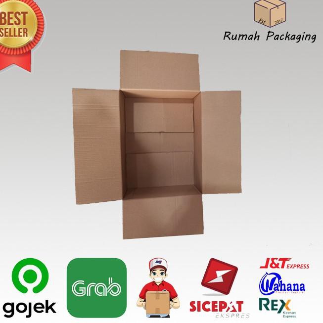 

( BAYAR DITEMPAT ) KARDUS|BOX KARTON Uk. 40x30x15 POLOS DAN BARU