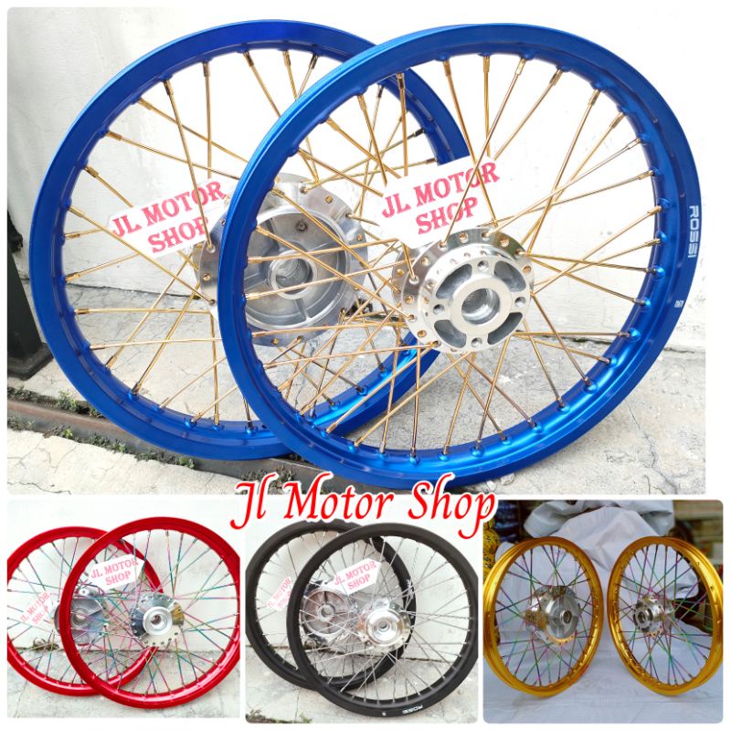 Paketan Velg Jari Jari VIXION New / Old Jupiter MX King New Jupiter Z MX OLD MX NEW SUPRA 125 REVO KARISMA BLADE TIGER Megapro Gl Pro CB150 R CBR 150 R DLL