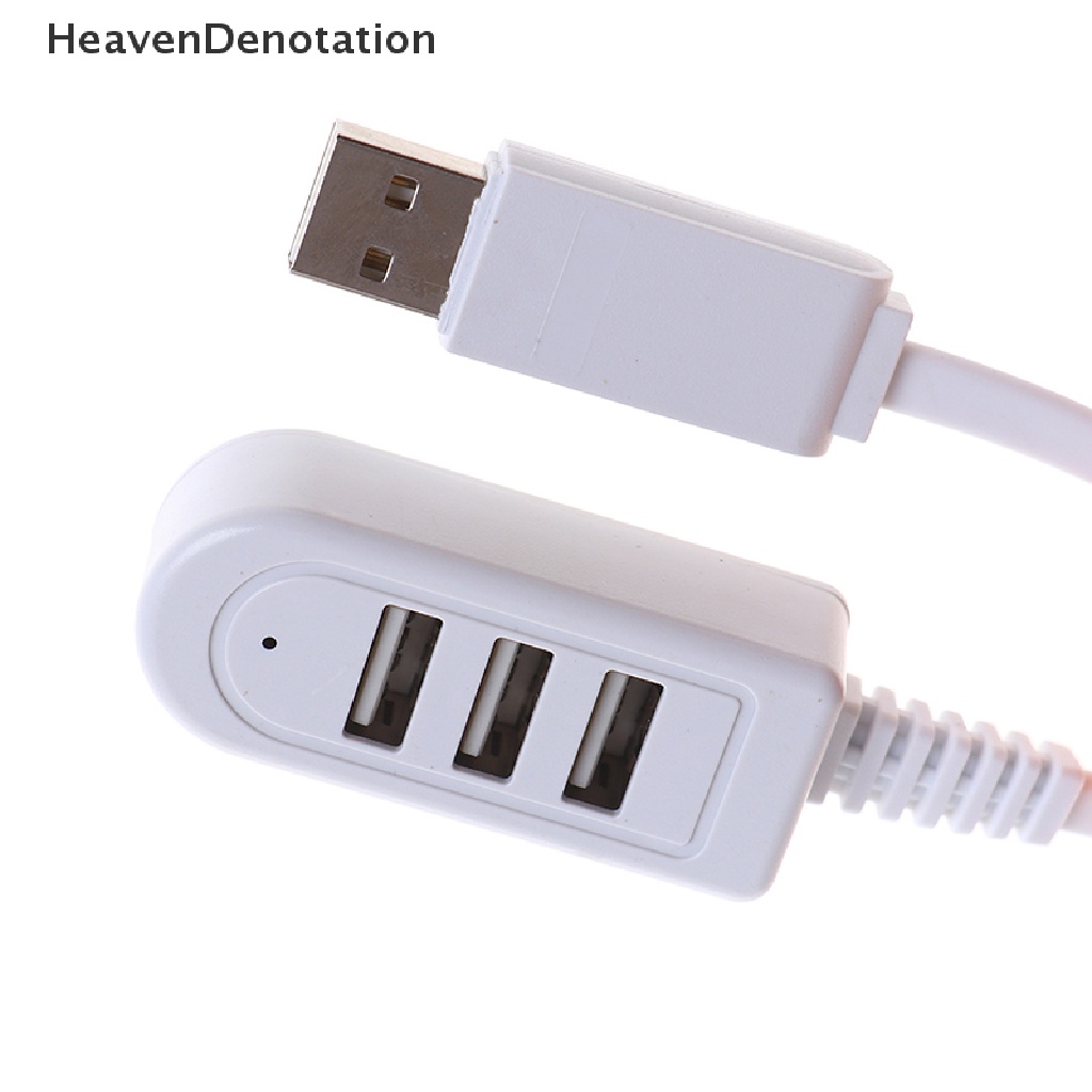 [HeavenDenotation] 3 Ports USB 3.0 Multi High Speed HUB Splitter Expansion Laptop For Desktop PC