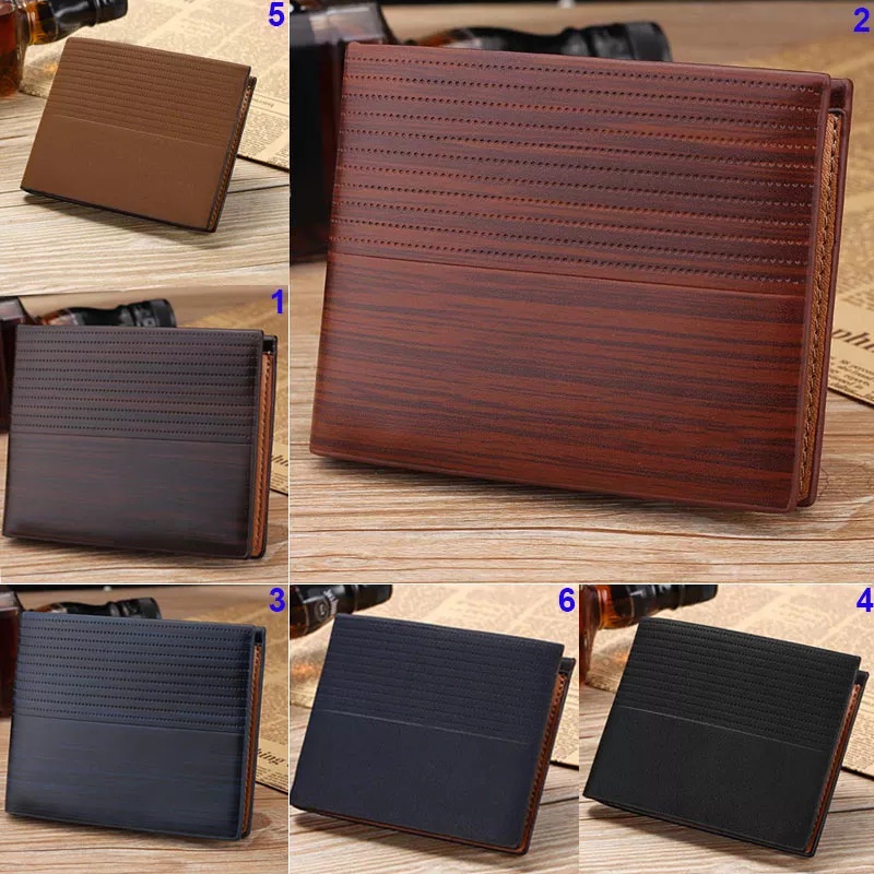 DOMPET LIPAT PRIA BS18 Dompet Lipat Kulit Pria Wanita ACC