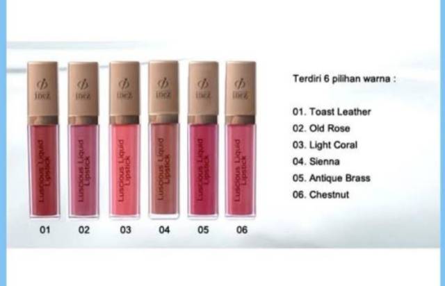 Inez Luscious Liquid Lipstick