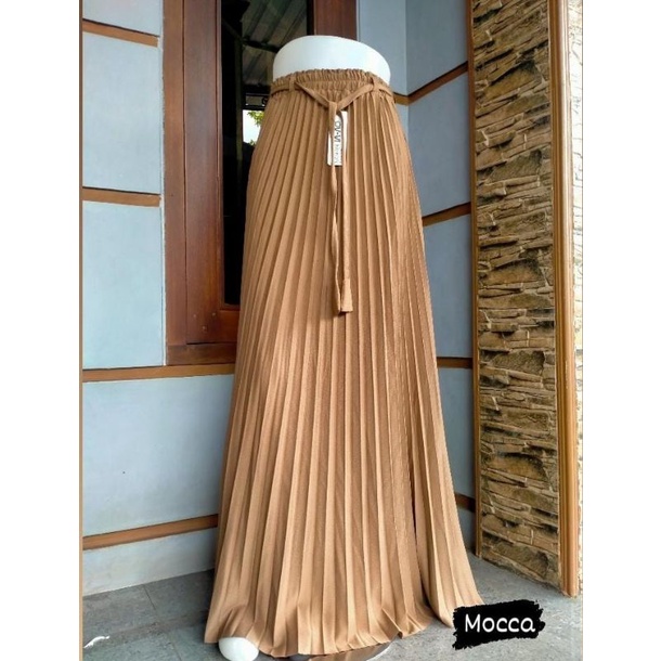 ROK PLISKET IMPORT PREMIUM/ ROK KERJA/ FLARE SKIRT/ ROK WANITA BAHAN PREMIUM/ ROK MUSLIMAH DEWASA