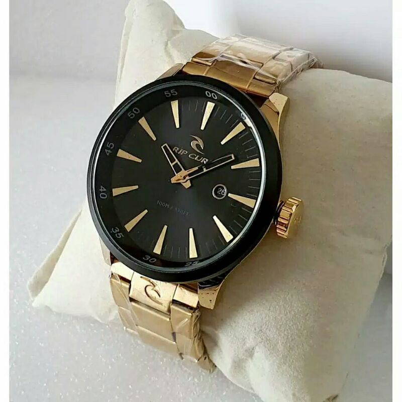 Original JAM TANGAN PRIA RIPCURL RANTAI TGL AKTIF 4.5CM JAM TANGAN FASHION Premium Kekinian