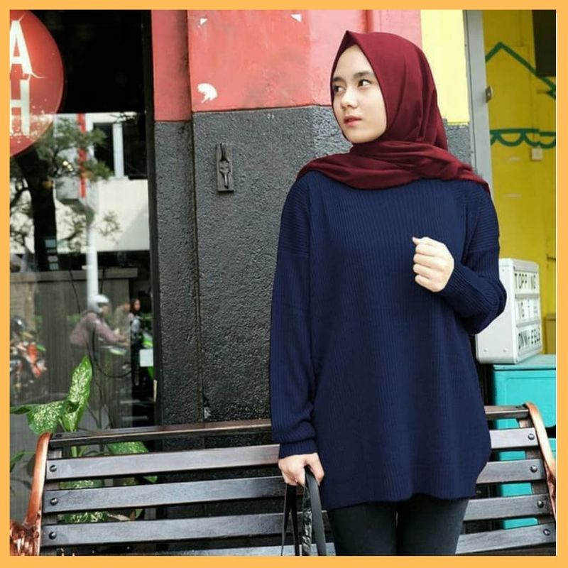 BOXY JUMBO PREMIUM / SWEATER RAJUT OVERSIZE / ATASAN SWEATER WANITA / RAJUT JUMBO WANITA / SWEATER RAJUT