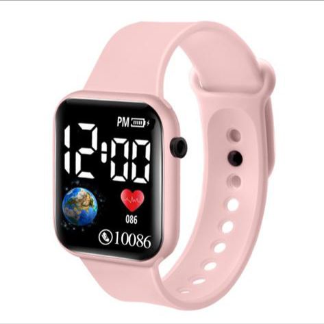 JAM TANGAN LED DIGITAL POLOS PRIA WANITA C1 3