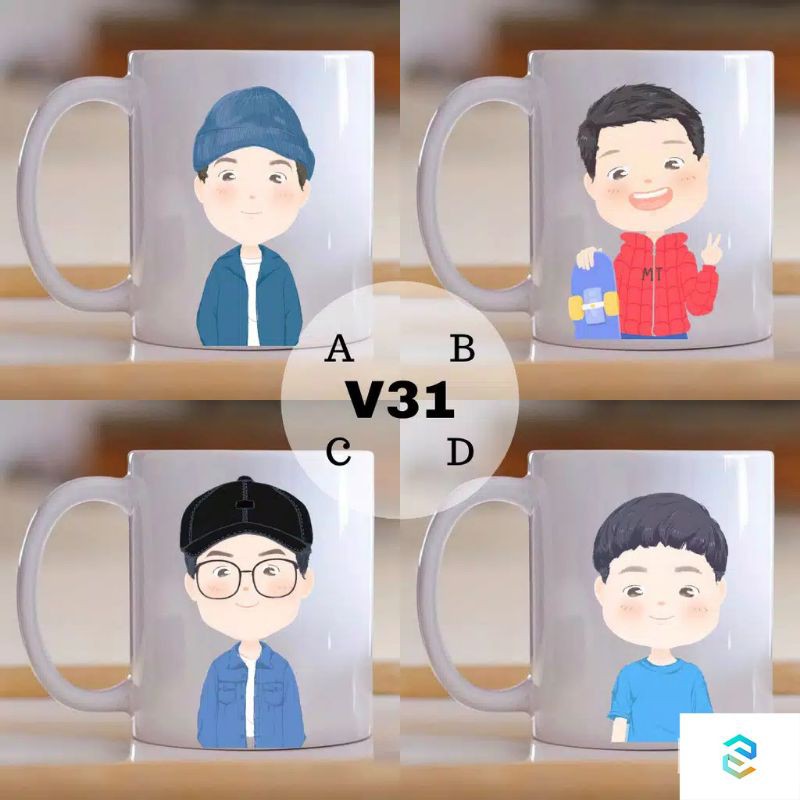 Mug Custom Unik Lucu AVATAR-V31