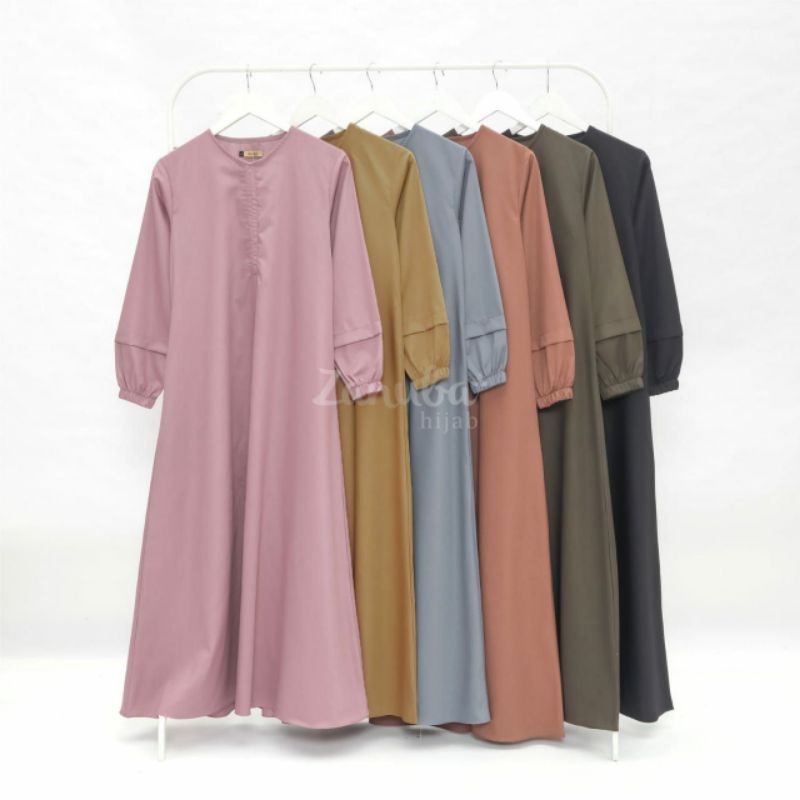 GAMIS WANITA POLOS LOOSE TOYOBO ZANUBA