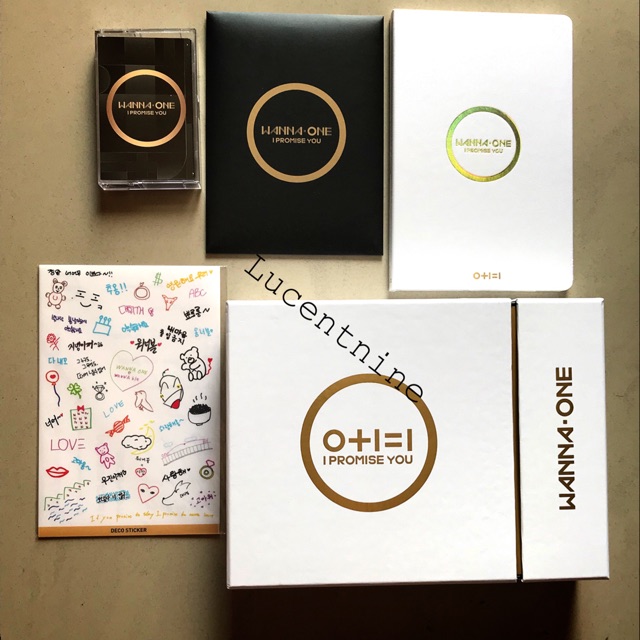 Wanna One I Promise You MD SET.