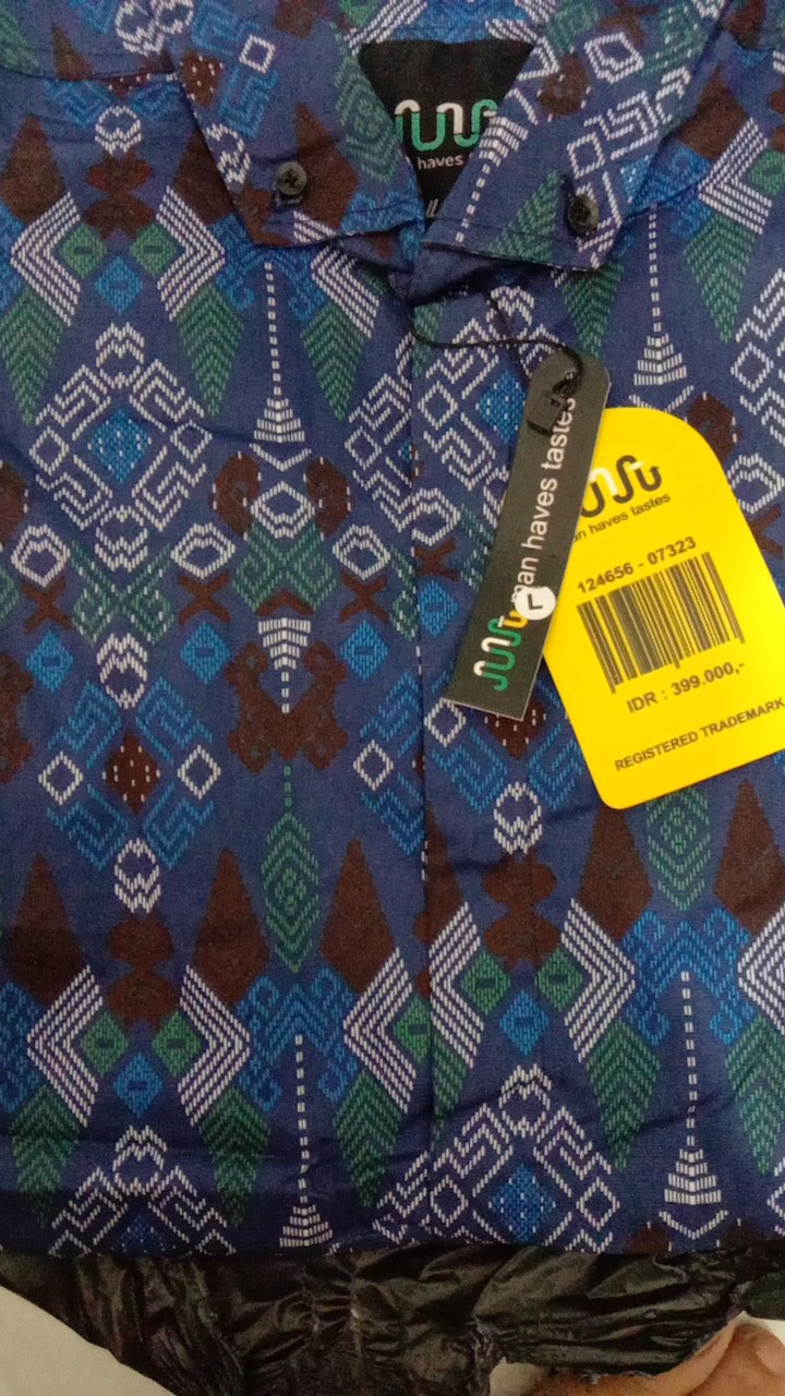 Kemeja Batik Pria Lengan Pendek Exclusive Kemeja Batik Cowok Kerja Kantoran Batik Songket 1030