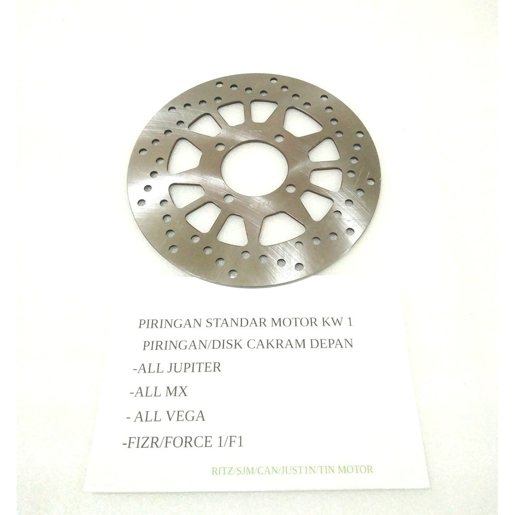 PIRINGAN STANDAR DEPAN YAMAHA MX - JUPITER -VEGA - FIZR -DISK CAKRAM DEPAN ALL YAMAHA BEBEK