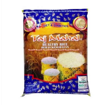 Taj Mahal TajMahal Rice 5kg Beras Putih Untuk Penderita Diabet 5 kg Healthy Rice Beras Kesehatan Beras Diet &amp; Diabetes Low Giycemic Rendah Beras Rendah Gula Tajj Mahall