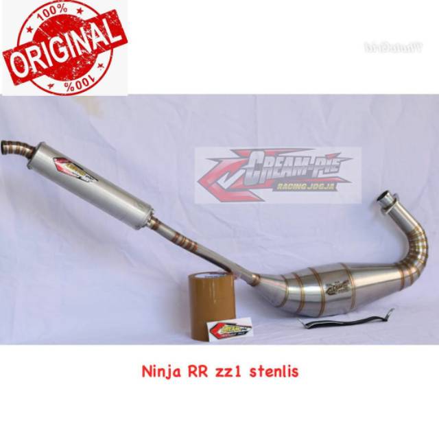 Knalpot Creampie Jogja Tipe Zz1 Stainless RR