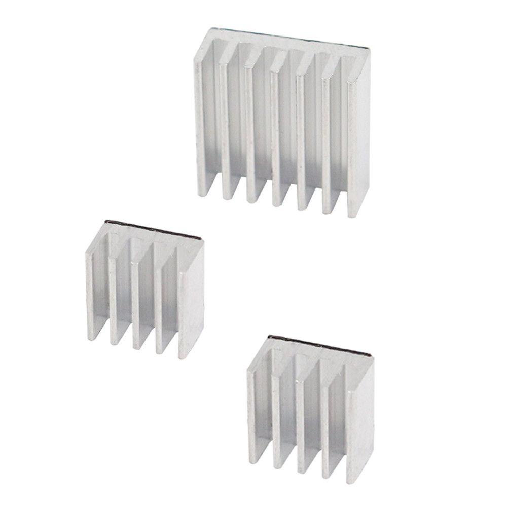 Agustin 10set Heat Sink Set Kit 30pcs/lot Radiator Pi2 Raspberry Aluminium Murni