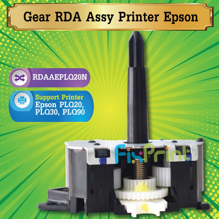 Gear RDA Assy Epson PLQ20, Ribbon Drive Gear Assy PLQ30 Epson PLQ90 Gear RDA, Ribbon Drive Assy Gear