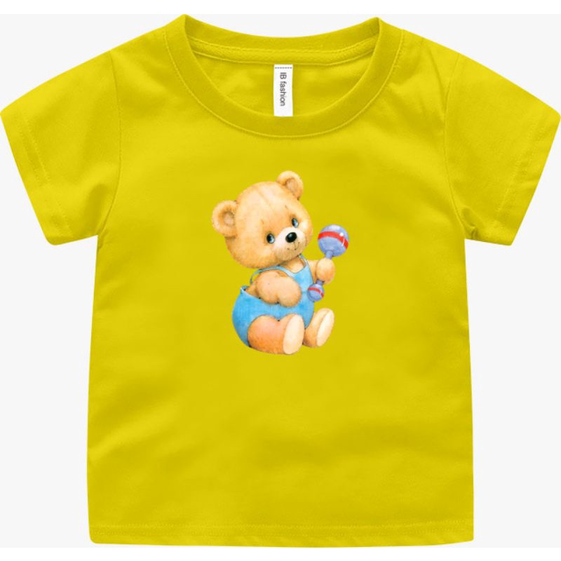 ((IB))KAOS ANAK2 UNISEX/TEDDY BEAR DIGITAL SABLON