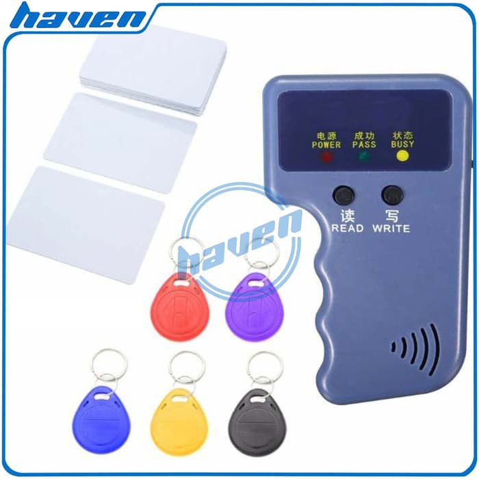 Handheld ID Cards 125KHz RFID Copier Reader Writer Duplicator kartu