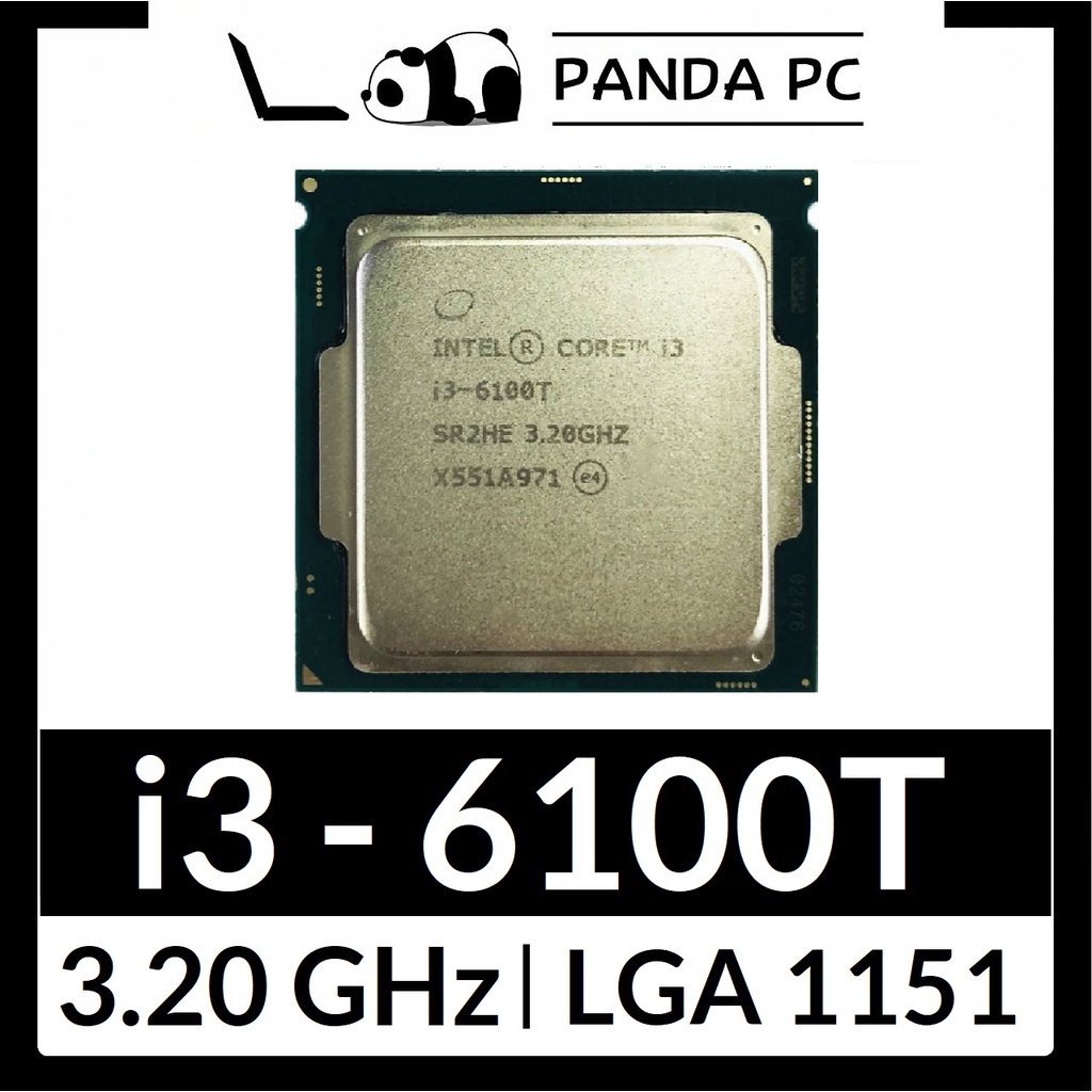 Processor Intel Core i3 6100T tray socket 1151 Skylake