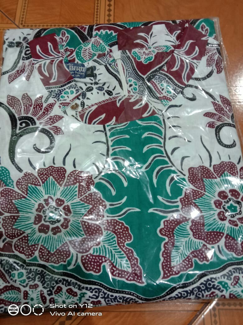 Bisa Beli Satuan Saja Maura Couple - Sania Ruffle Batik Couple Ori Ndoro Jowi Dnt