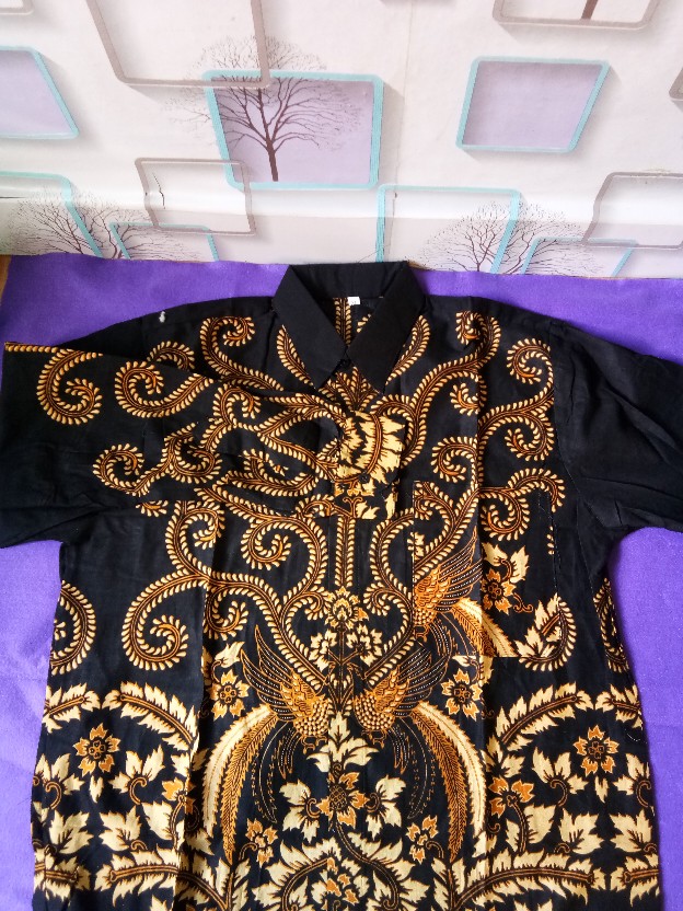 Maura Couple - Sania Ruffle Batik Couple Ori Ndoro Jowi Garansi Termurah