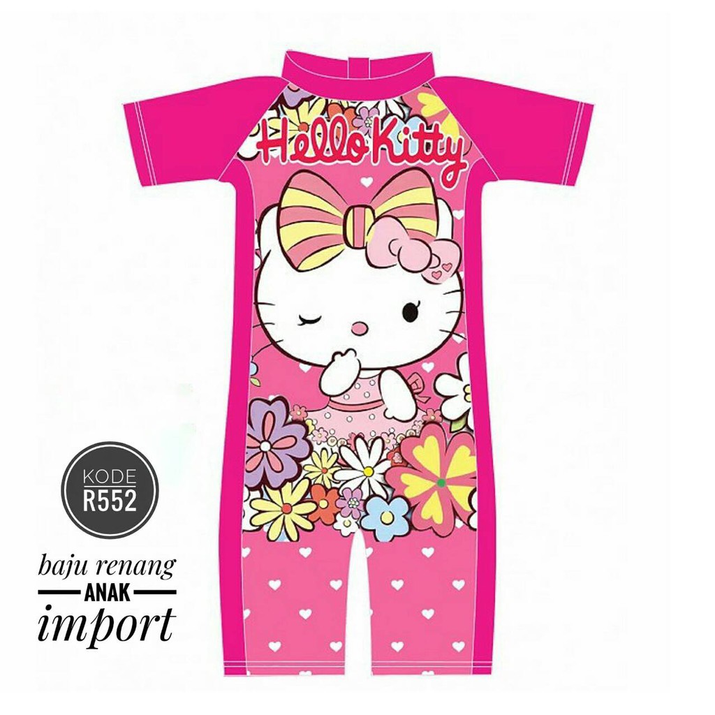 R552 Baju Renang Anak Import