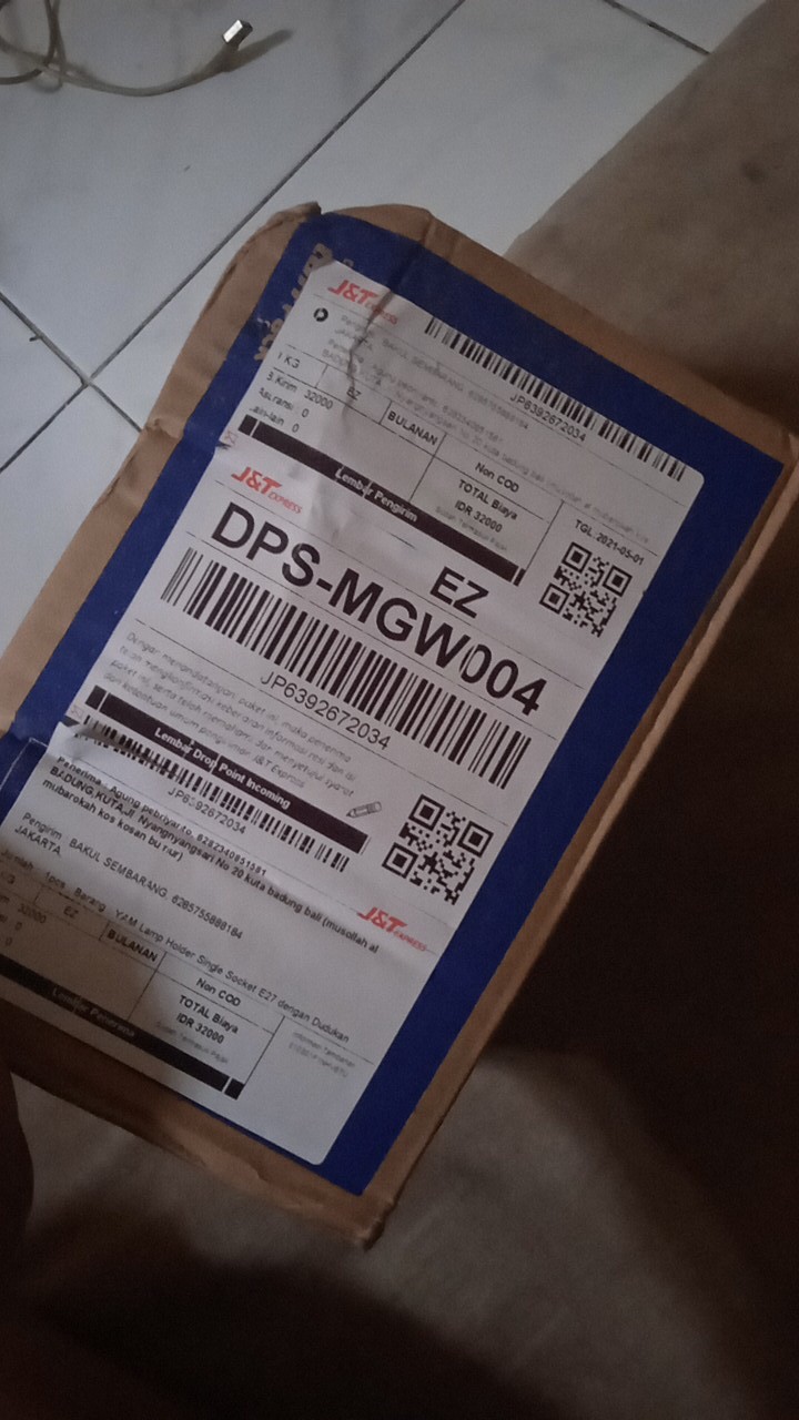 Yam Lamp Holder Lampu Foto Single Socket E27 Dudukan Payung - Hq-dz001