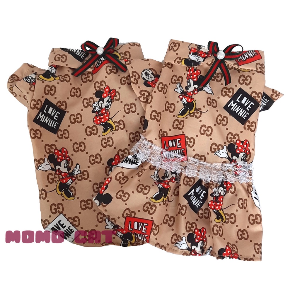 Pakaian Kucing/baju Kucing GUCCI/ Baju Kucing DRESS