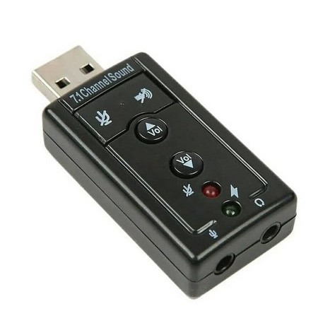 ITSTORE USB SOUNDCARD SOUND ADAPTER 7.1 double channel