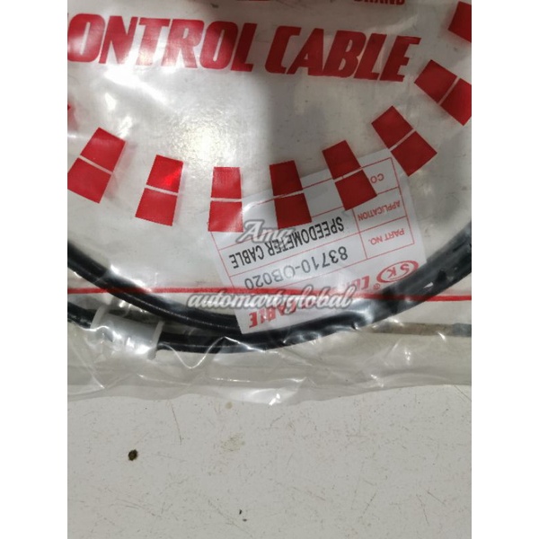 kabel speedometer spedometer kilometer kijang 7k long ob020