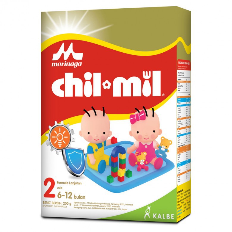 Chil Mil 2 Gold Usia 6-12 Bulan 200gr/babymart.